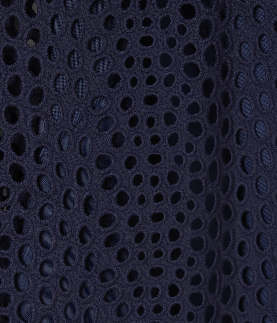 EYELET LACE TOP 詳細画像 NAVY 7