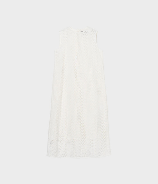 EYELET LACE TANK DRESS