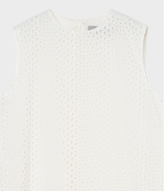 EYELET LACE TANK DRESS 詳細画像