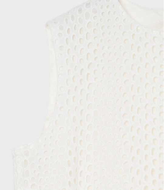 EYELET LACE TANK DRESS 詳細画像