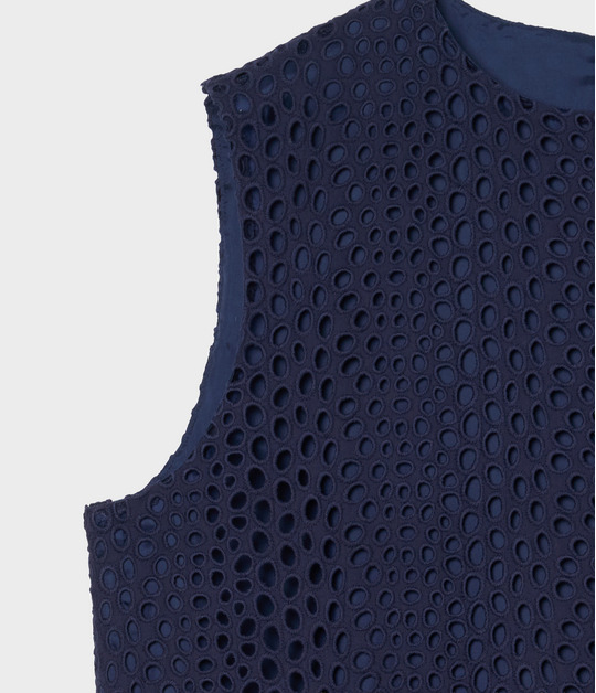 EYELET LACE TANK DRESS 詳細画像