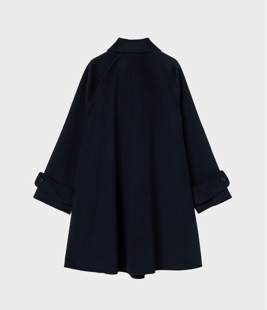 DOUBLE-FACED WOOL TENT LINE COAT 詳細画像