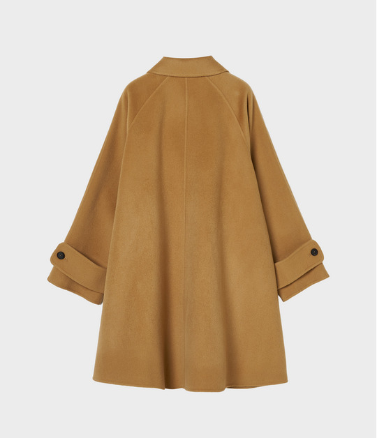 DOUBLE-FACED WOOL TENT LINE COAT 詳細画像