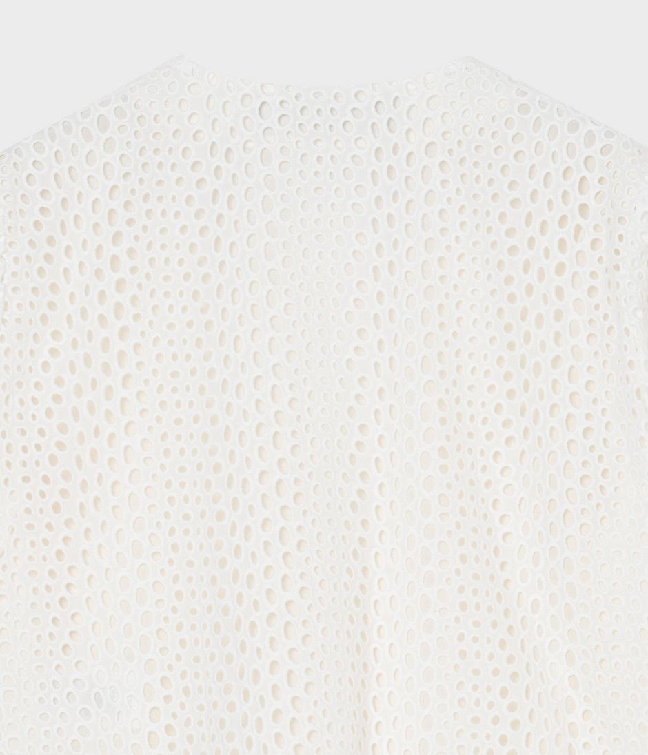 EYELET LACE JACKET 詳細画像 WHITE 4