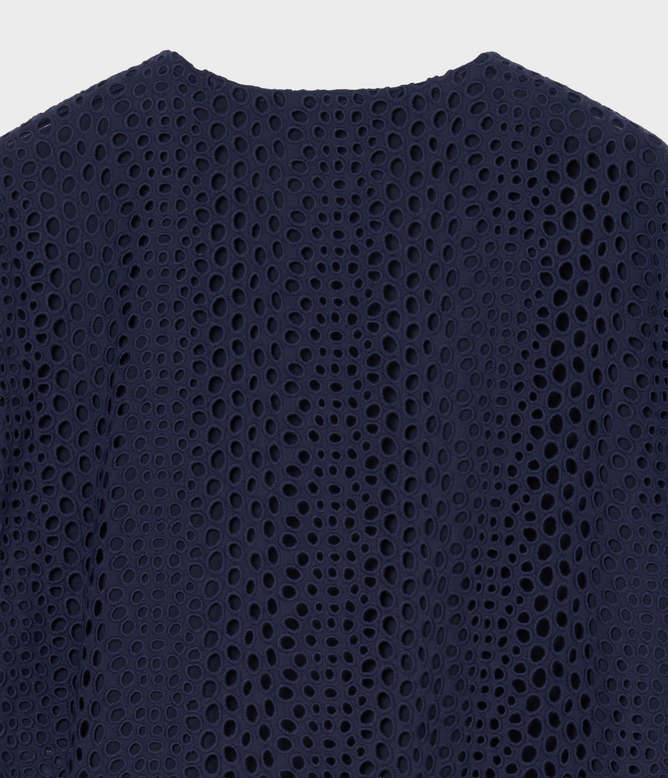 EYELET LACE JACKET 詳細画像 NAVY 4