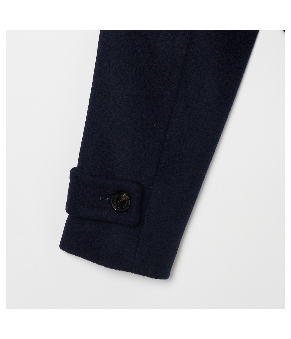 WOOL MELTON PEA COAT 詳細画像 NAVY 4