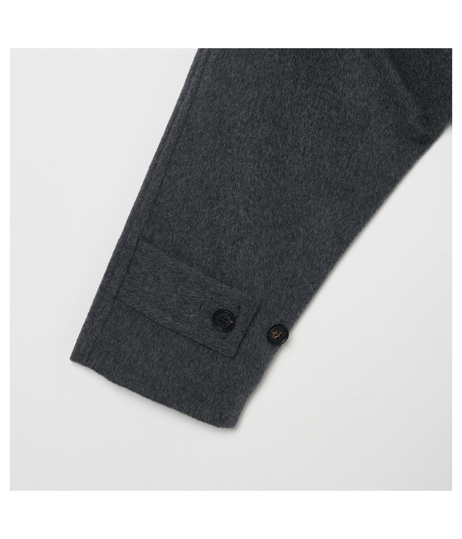 SOUTIEN COLLAR COAT 詳細画像 MEDIUM GRAY 4