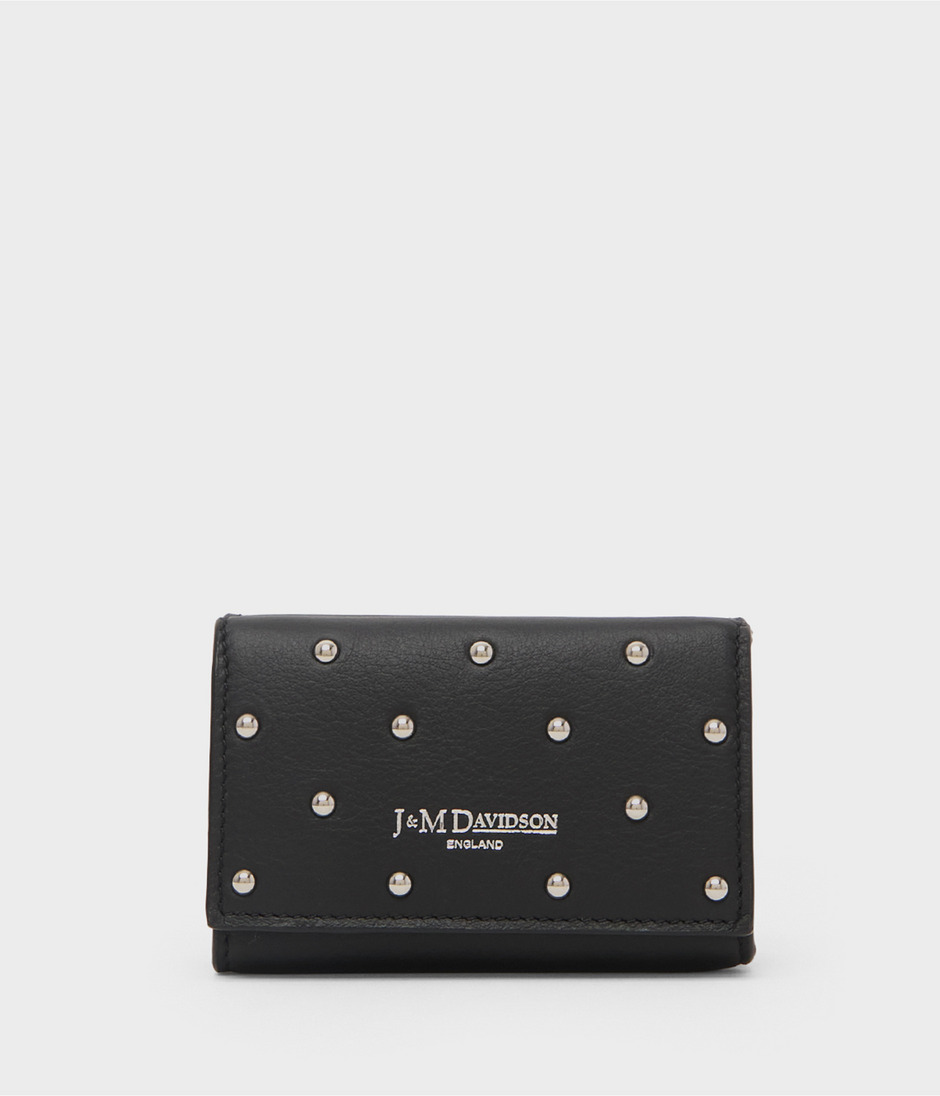 FOLD WALLET STUDDED 詳細画像 BLACK 1