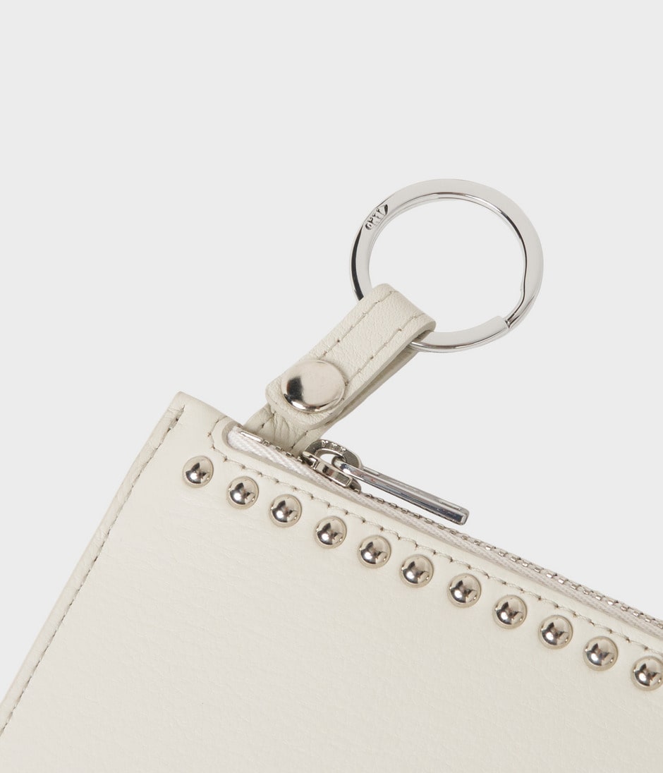 KEY POUCH WITH STUDS 詳細画像 CREAM 3