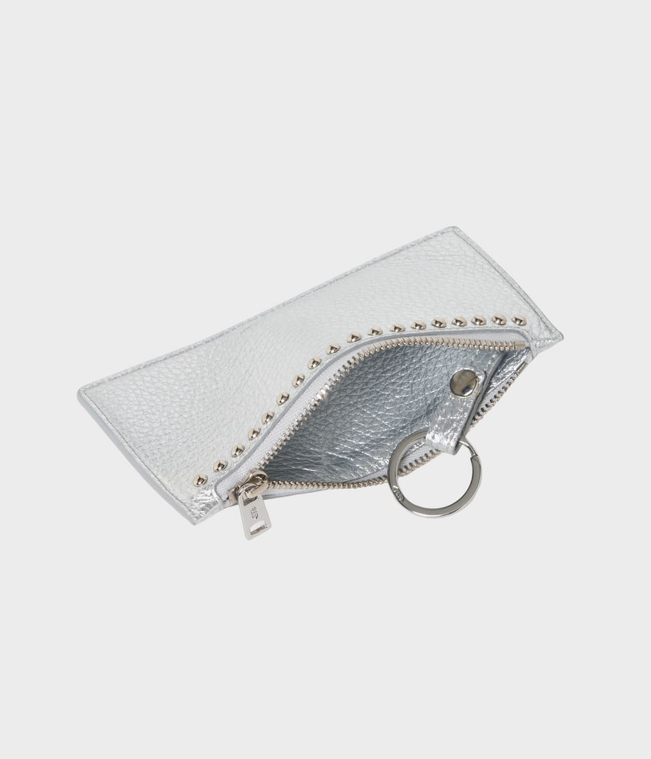 KEY POUCH WITH STUDS 詳細画像 SILVER 4